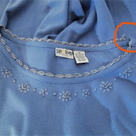 PLUS SIZE - Sun River Clothing Co. - Comfy Tunic. - Picture 4 of 11